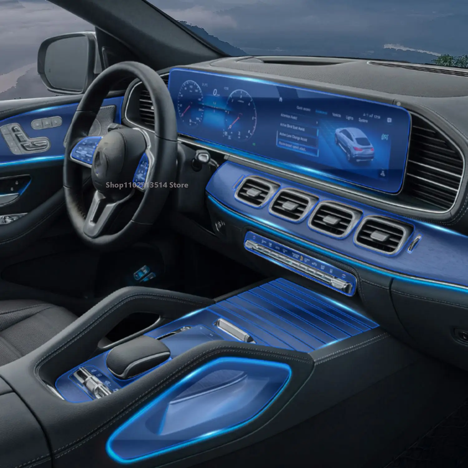 Для Benz GLS 480 600(2021-2022), навигационная наклейка, Центральная панель переключения передач, экран из ТПУ, Защитная пленка для салона автомобиля
Для Benz GLS 480 600(2021-2022), навигационная наклейка, Центральная панель переключения передач, экран из ТПУ, Защитная пленка для салона автомобиля