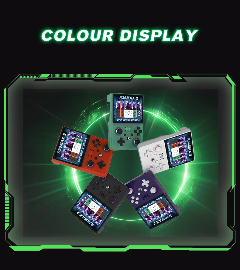 New R36 Max2 Retro Handheld Game Console Linux System 4.5 Inch IPS Screen 64G/128G Portable Pocket Player Built-in 18000+ Games New R36 Max2 Retro Handheld Game Console Linux System 4.5 Inch IPS Screen 64G/128G Portable Pocket Player Built-in 18000+ Games