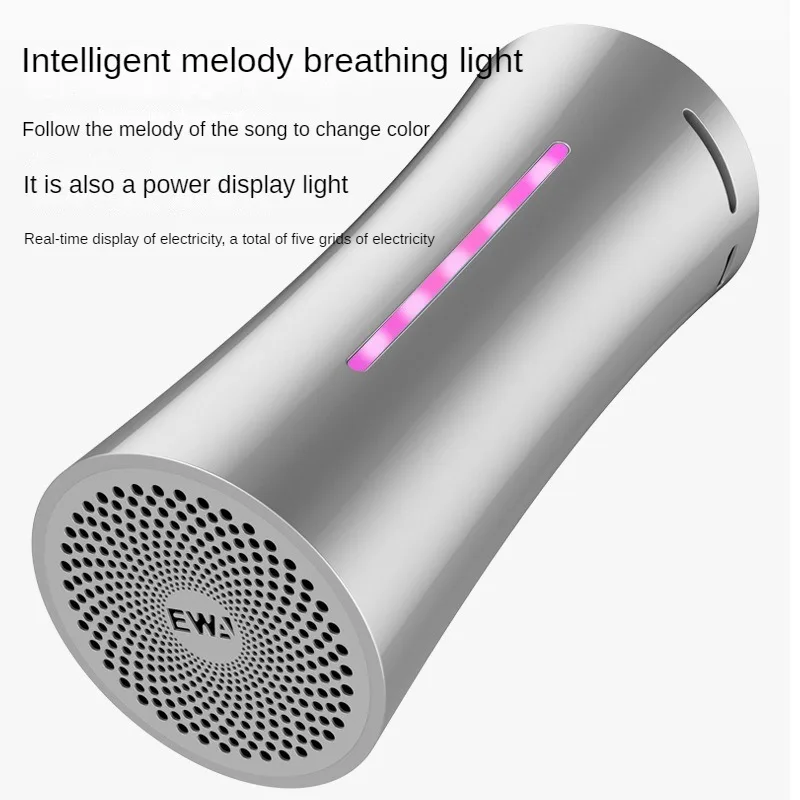 High Quality Metal Bluetooth Speaker EWA A115 - The Ultimate Wireless Audio Experience for Music LoversAre you tired of mediocr
High Quality Metal Bluetooth Speaker EWA A115 - The Ultimate Wireless Audio Experience for Music LoversAre you tired of mediocr