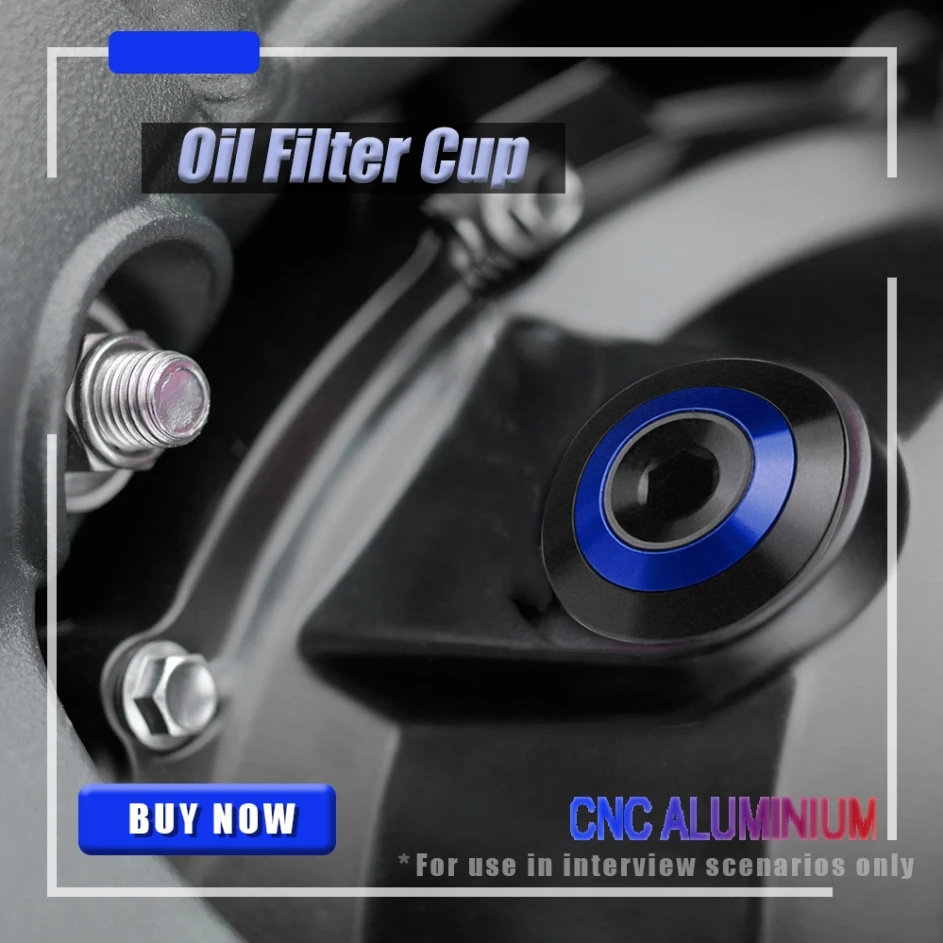 Oil Filter Cup FOR HONDA CBR900RR CBR929RR CBR954RR CRF1000L AFRICATWIN XADV 750 Engine Oil Drain Plug Sump Nut Cup Plug Cover
Oil Filter Cup FOR HONDA CBR900RR CBR929RR CBR954RR CRF1000L AFRICATWIN XADV 750 Engine Oil Drain Plug Sump Nut Cup Plug Cover