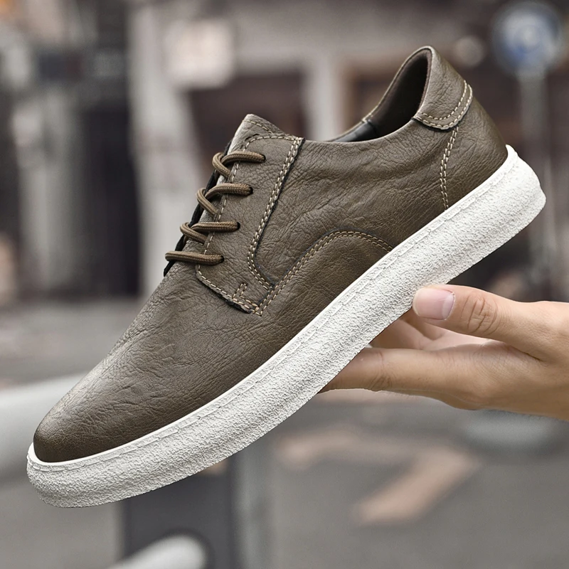 Luxury Brand Men Genuine Leather Heightening Shoes Insole 5cm Heels Casual Flat Designer Shoes 2023New Antiskid Outdoor Sneakers
Luxury Brand Men Genuine Leather Heightening Shoes Insole 5cm Heels Casual Flat Designer Shoes 2023New Antiskid Outdoor Sneakers