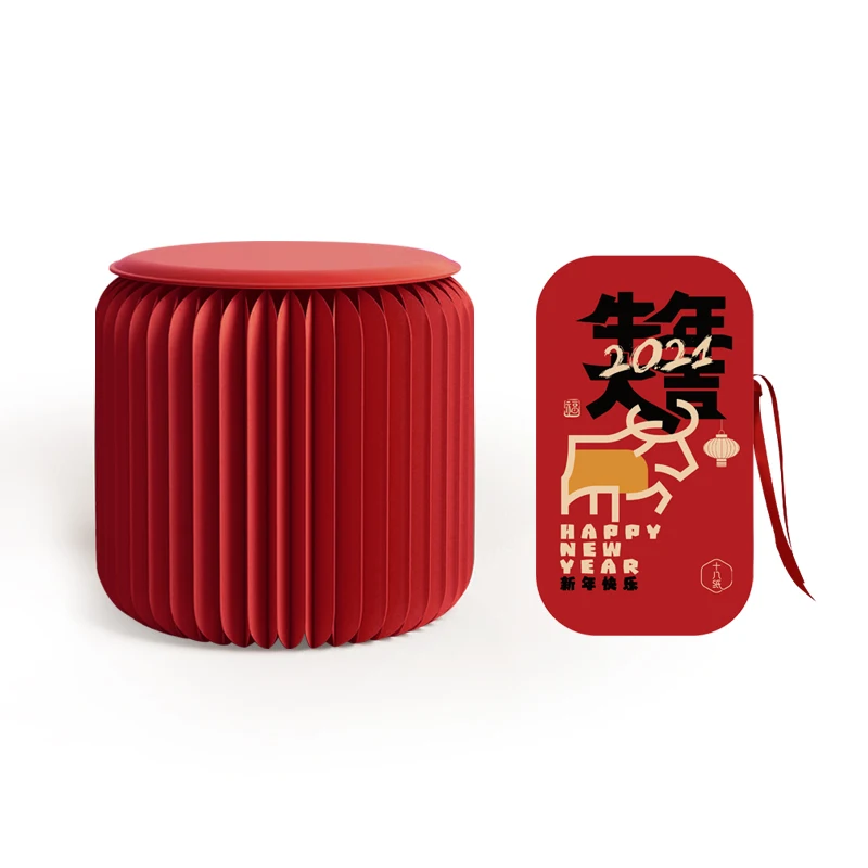 Creative Round Stool Living Room Furniture Bedroom Kraft paper Stool Multifunctional Stool Foldable Four Sizes Portable Stools
Creative Round Stool Living Room Furniture Bedroom Kraft paper Stool Multifunctional Stool Foldable Four Sizes Portable Stools