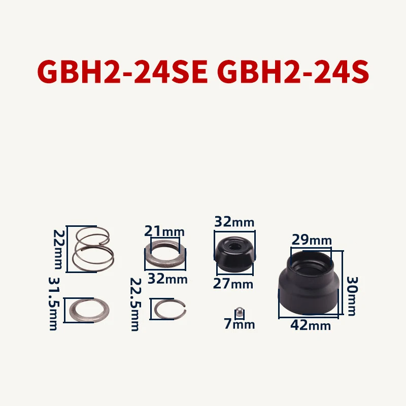 Hammer Collet Bushing Accessories for Bosch GBH2-24SE GBH2-24S Hammer Impact Drill Collet Bushing Replacement
Hammer Collet Bushing Accessories for Bosch GBH2-24SE GBH2-24S Hammer Impact Drill Collet Bushing Replacement