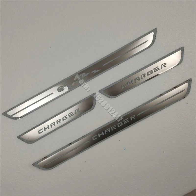 for Dodge charger 2014-2020 Stainless Steel Door Sill Scuff Plate Guards Threshold Pedal Styling Trim Car Styling K
for Dodge charger 2014-2020 Stainless Steel Door Sill Scuff Plate Guards Threshold Pedal Styling Trim Car Styling K