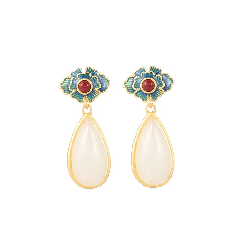 ES074 ZFSILVER 925 Серебряные корейские модные трендовые серьги-подвески Hetian Jade Blue Висячие серьги-капли ювелирные изделия для мужчин женщин подходит ко всем девушкам
ES074 ZFSILVER 925 Серебряные корейские модные трендовые серьги-подвески Hetian Jade Blue Висячие серьги-капли ювелирные изделия для мужчин женщин подходит ко всем девушкам