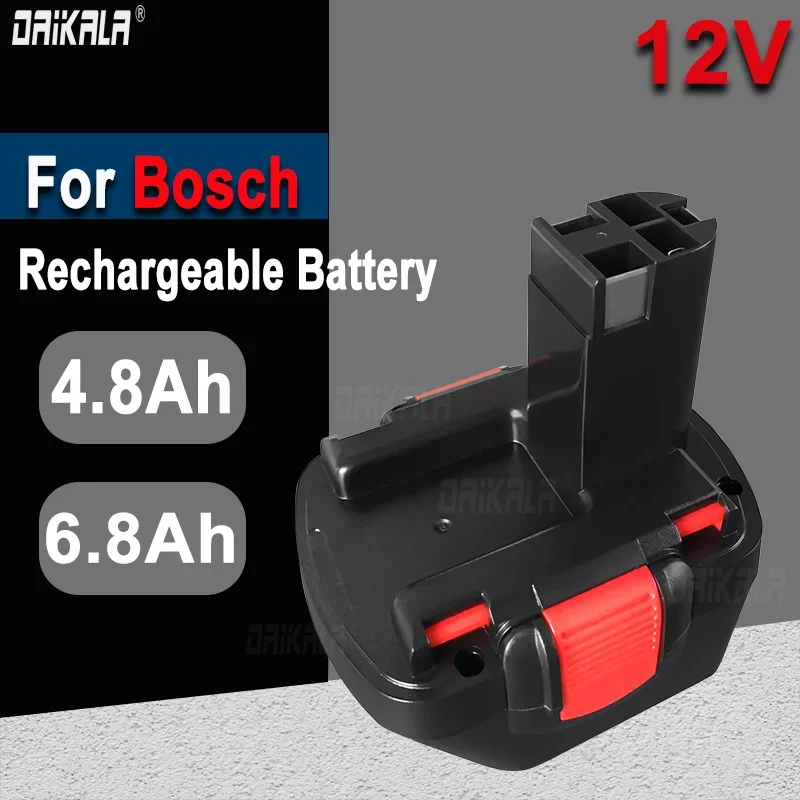 

Daikala For Bosch 12V 4.8Ah PSR 1200 Rechargeable Battery GSR 12V AHS GSB GSR 12 VE-2 BAT043 BAT045 BAT046 BAT049 BAT120 BAT139