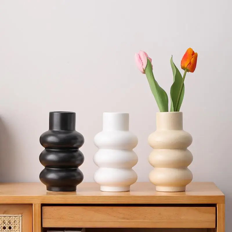 Ceramic Vase Home Decor Flower Vase Living Room Decoration Vase for Pampas Grass Room Decor Table Centerpieces Decoration
Ceramic Vase Home Decor Flower Vase Living Room Decoration Vase for Pampas Grass Room Decor Table Centerpieces Decoration