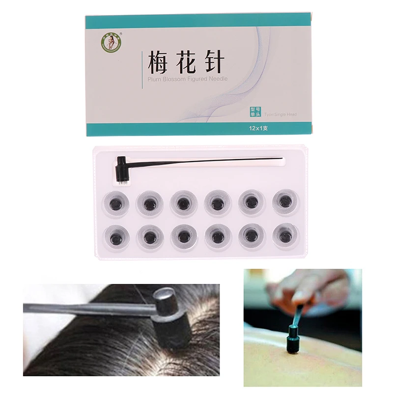 Plum Blossom Needle Skin Needle Seven Star Needle Blood Needle Cupping Acupuncture Treatment With 12 Replacable Head Skin Needle
Plum Blossom Needle Skin Needle Seven Star Needle Blood Needle Cupping Acupuncture Treatment With 12 Replacable Head Skin Needle