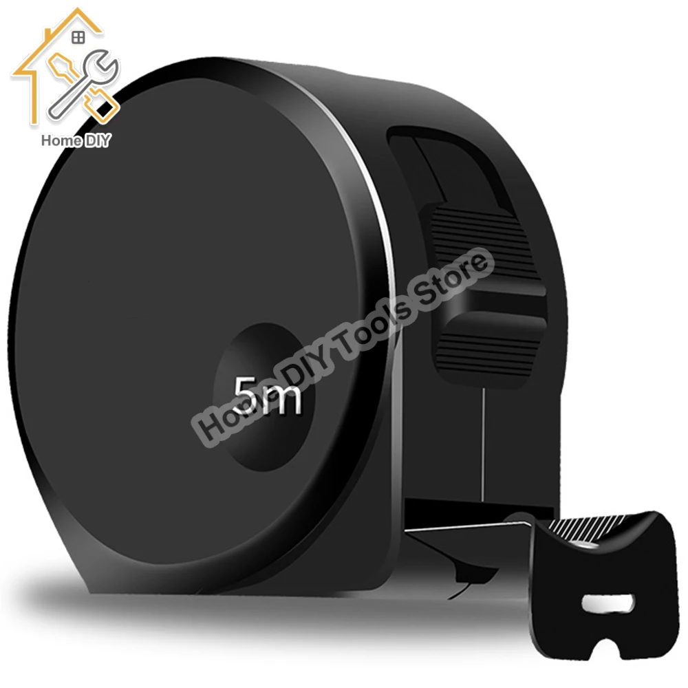 3/5M Measuring Tape Black Carbon Steel Retractable Ruler Multifunctional Household Woodworking Portable Measuring Tool Ruler
3/5M Measuring Tape Black Carbon Steel Retractable Ruler Multifunctional Household Woodworking Portable Measuring Tool Ruler