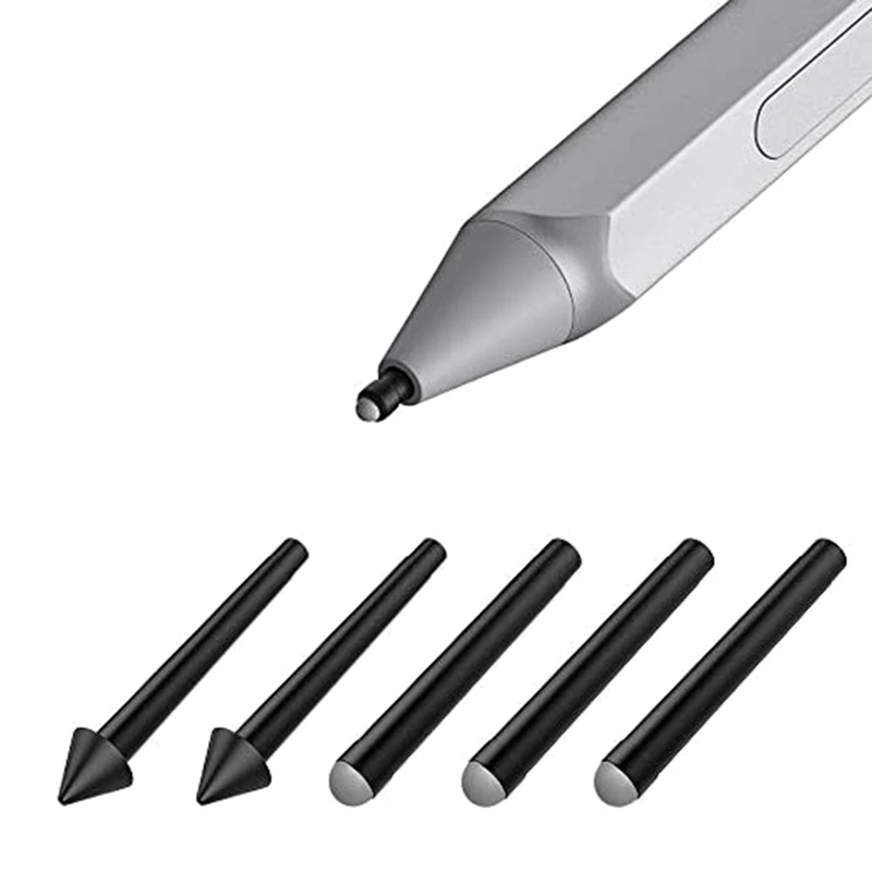 Наконечники для стилуса HB 2H 2H, Сменный Набор для Surface Pro 7/6/5/4/Book/Studio/Go, 5 шт.
Наконечники для стилуса HB 2H 2H, Сменный Набор для Surface Pro 7/6/5/4/Book/Studio/Go, 5 шт.