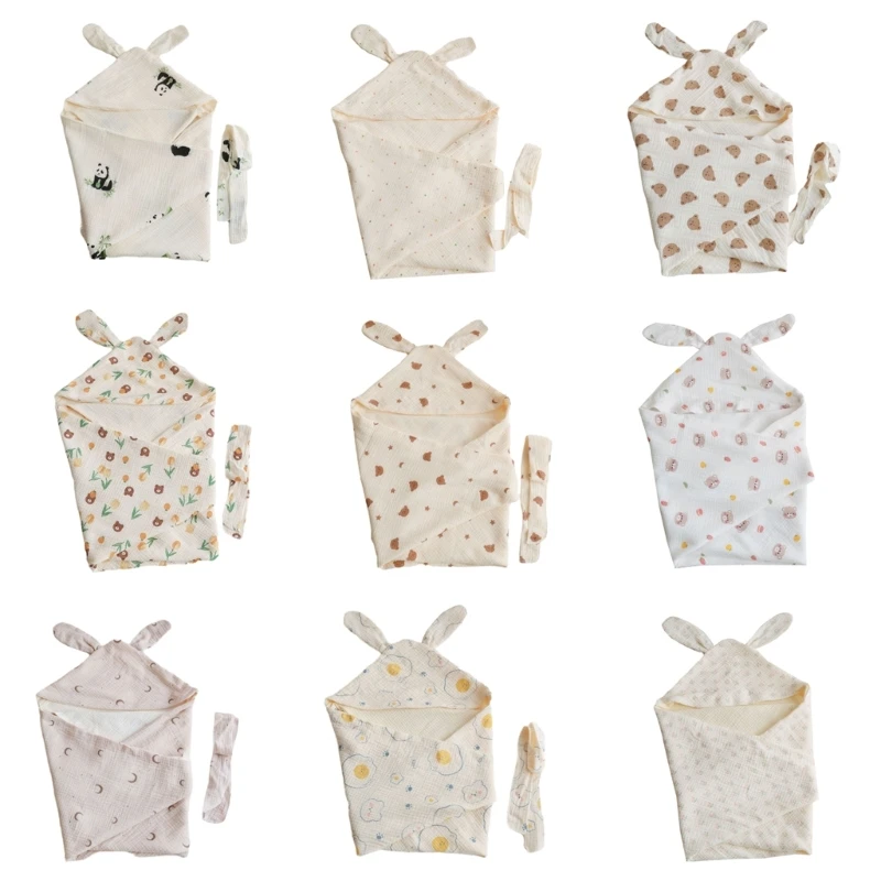 Четырехслойное детское одеяло, мягкий и дышащий детский плед с деталями для ушей для новорожденных
Четырехслойное детское одеяло, мягкий и дышащий детский плед с деталями для ушей для новорожденных