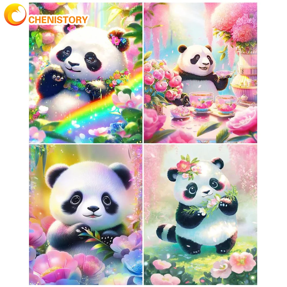 CHENISTORY Oil Painting By Number Adults Set HandPainted Panda Wall Art Landscape Pictures By Numbers Diy Crafts Home Decor
CHENISTORY Oil Painting By Number Adults Set HandPainted Panda Wall Art Landscape Pictures By Numbers Diy Crafts Home Decor