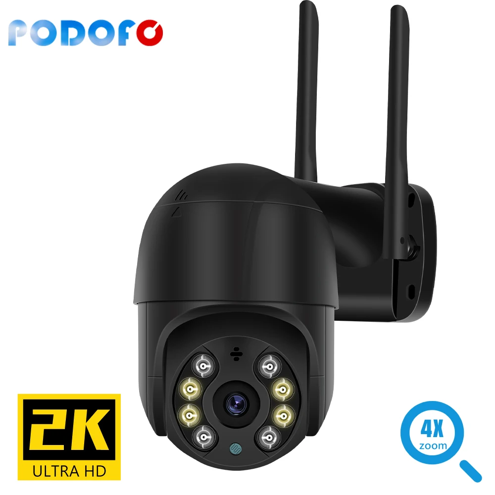 IC-see 2MP Security Protection WIFI Camera Video Surveillance Outdoor PTZ 4.0X Digital Zoom Night Vision Onvif AI Auto Tracking
IC-see 2MP Security Protection WIFI Camera Video Surveillance Outdoor PTZ 4.0X Digital Zoom Night Vision Onvif AI Auto Tracking