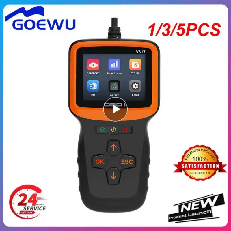 1/3/5PCS Eobd Obd 2 obd2 scanner automotive professional Diagnostic tool Check Car Engine Fault Warning Light Code Reader
1/3/5PCS Eobd Obd 2 obd2 scanner automotive professional Diagnostic tool Check Car Engine Fault Warning Light Code Reader