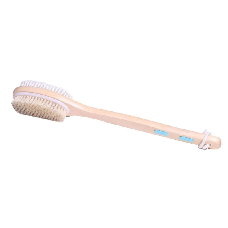 Shower Brush with Soft Stiff Bristles Exfoliating Skin Double-sided Brush for He 203C
Shower Brush with Soft Stiff Bristles Exfoliating Skin Double-sided Brush for He 203C