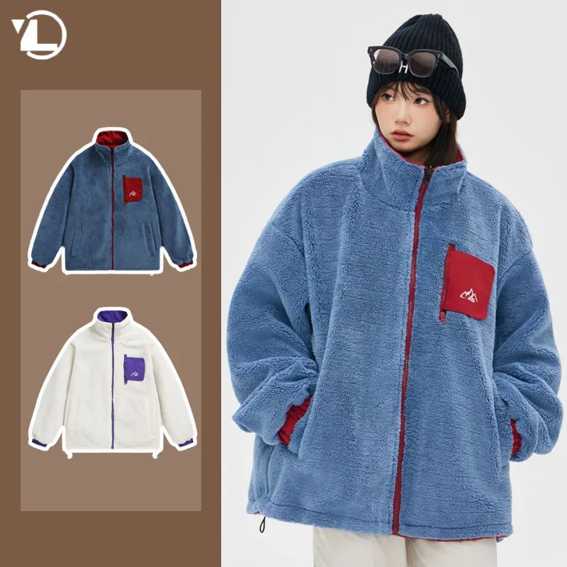 Lamb Hair Retro Parkas Unisex Y2K American Street Hip-hop Double-sided Cotton Jacket Patchwork Letter Pockets Warm Coat Winter
Lamb Hair Retro Parkas Unisex Y2K American Street Hip-hop Double-sided Cotton Jacket Patchwork Letter Pockets Warm Coat Winter