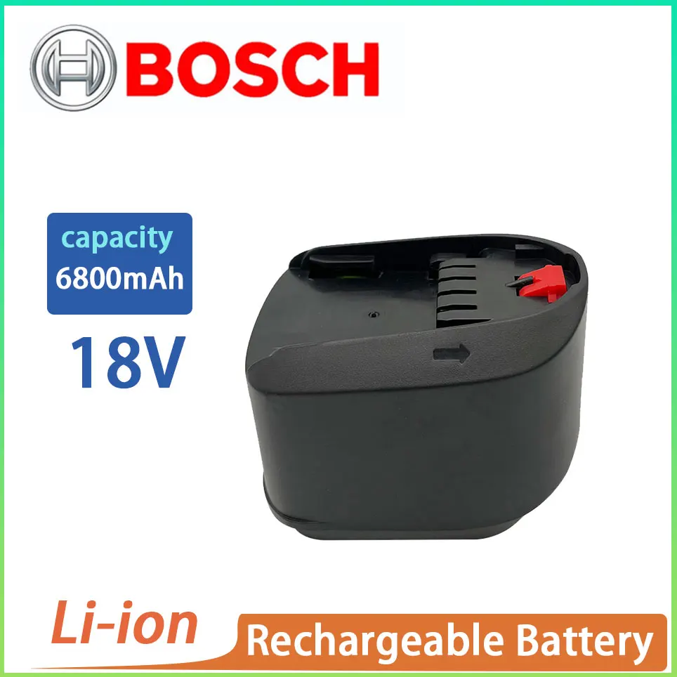 Bosch 18V 6800MAH Lithium Ion Rechargeable Tool Battery PBA PST PSB PSR Bosch Home, Garden Tools (TypeC only) AL1810CV AL1815CV
Bosch 18V 6800MAH Lithium Ion Rechargeable Tool Battery PBA PST PSB PSR Bosch Home, Garden Tools (TypeC only) AL1810CV AL1815CV