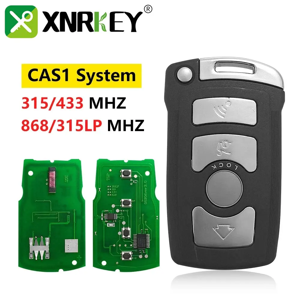 XNRKEY для дистанционного автомобильного ключа BMW с 4 кнопками, чип ID46/PCF7945 315/433/868/315LP Mhz 7 серии E65 E66 CAS1, полуключ для смарт-карты
XNRKEY для дистанционного автомобильного ключа BMW с 4 кнопками, чип ID46/PCF7945 315/433/868/315LP Mhz 7 серии E65 E66 CAS1, полуключ для смарт-карты