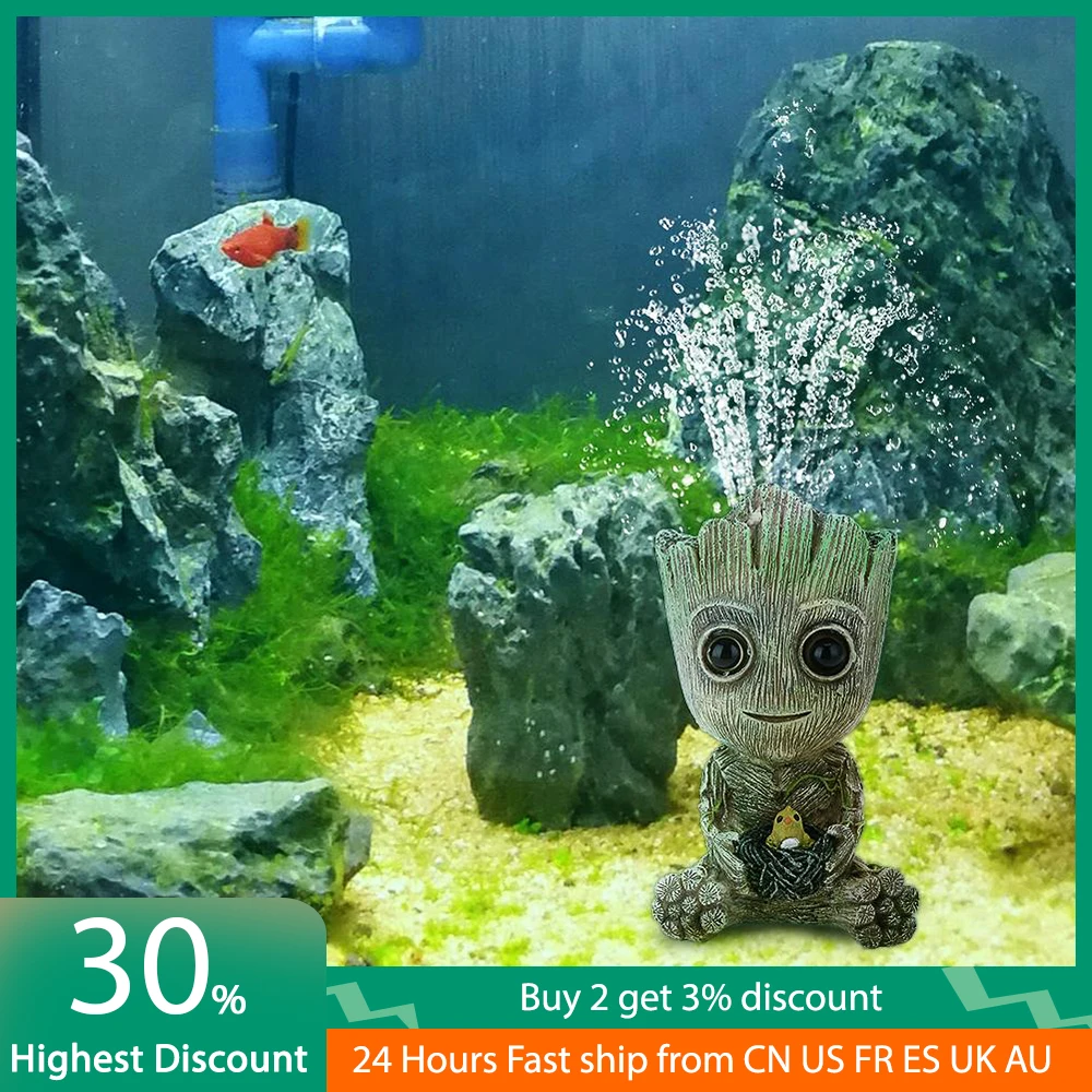 Mini Tree Man Model Aquarium Fish Tank, Fish Tank, Oxygen Pump, Air Bubble Stone, Ornament Decor, Cave, Stone Plant, Flower Pot
Mini Tree Man Model Aquarium Fish Tank, Fish Tank, Oxygen Pump, Air Bubble Stone, Ornament Decor, Cave, Stone Plant, Flower Pot