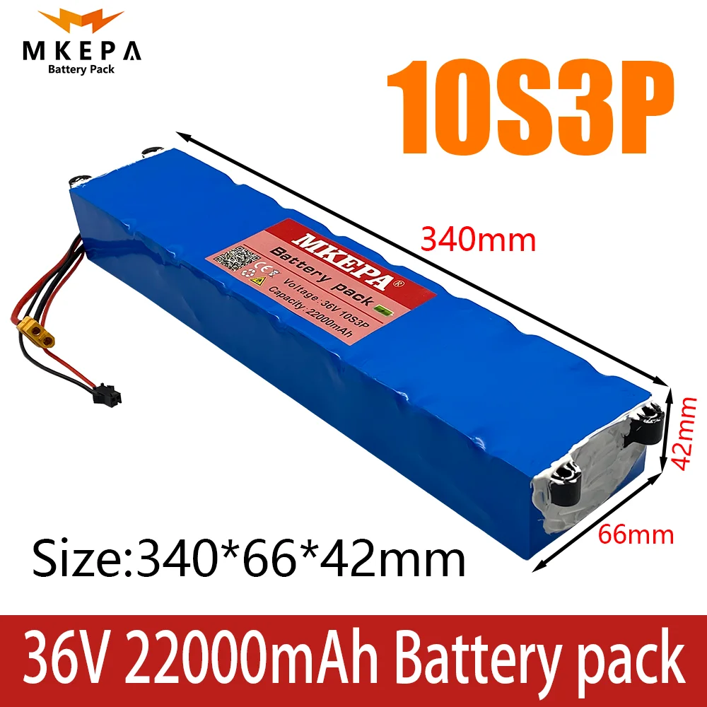Batterie Lithium 18650 36V 22ah 22000mah 10S3P 250/500W Avec BMS Integre Port Identique Pour Scooter Electrique M365 42V XT60+SM
Batterie Lithium 18650 36V 22ah 22000mah 10S3P 250/500W Avec BMS Integre Port Identique Pour Scooter Electrique M365 42V XT60+SM