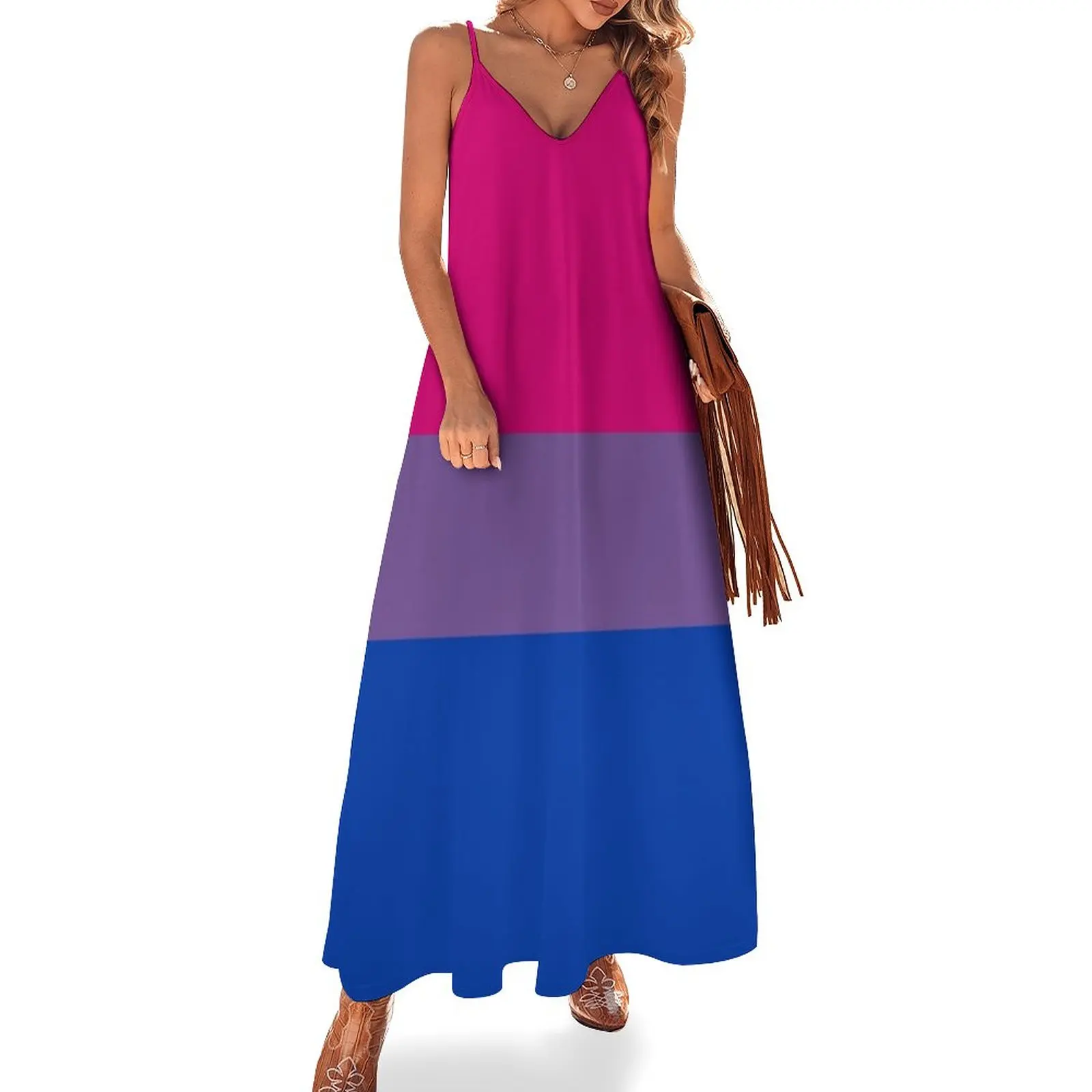 Bisexual Pride Flag Sleeveless Dress Women dresses summer luxury evening dresses 2023
Bisexual Pride Flag Sleeveless Dress Women dresses summer luxury evening dresses 2023