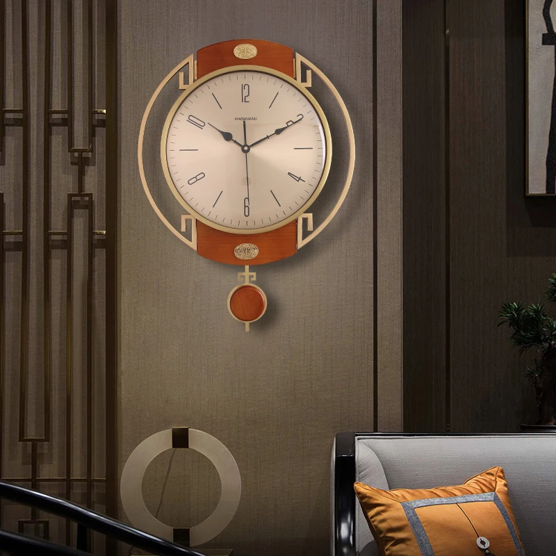 Living Room Solid Wood Swing Wall Clock Luxury Vintage Wall Watches Household Fashion Creativity Silent Clock Home Decoration
Living Room Solid Wood Swing Wall Clock Luxury Vintage Wall Watches Household Fashion Creativity Silent Clock Home Decoration