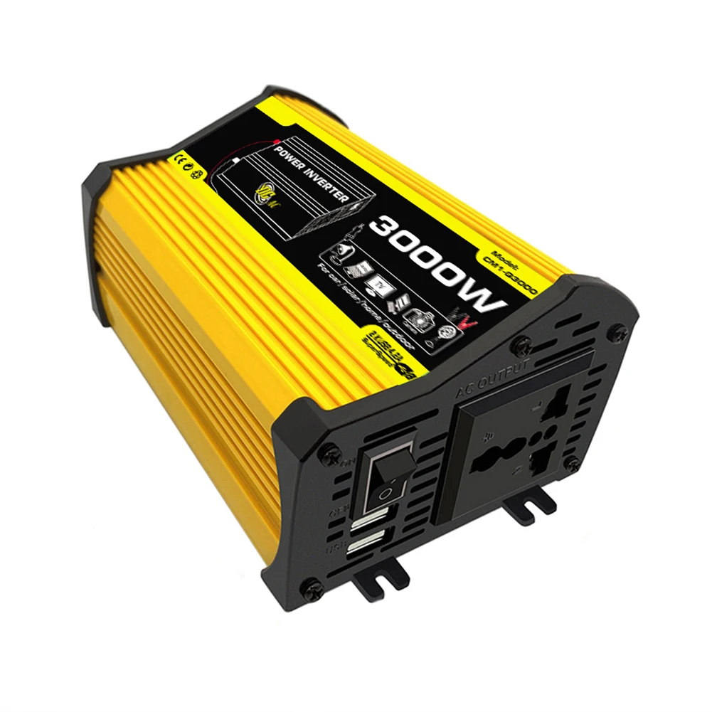 Car Inverter Converter Wave Inverter DC12V To AC110/220V Converter Universal Car Power Inverter Electronics Accessories
Car Inverter Converter Wave Inverter DC12V To AC110/220V Converter Universal Car Power Inverter Electronics Accessories
