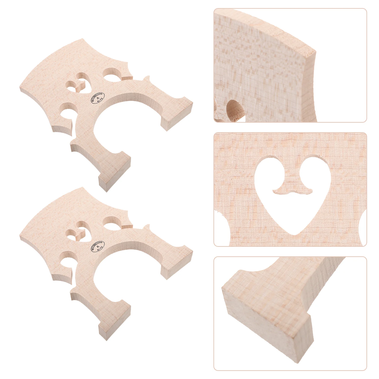 Chello Music Instrument Exquisite Cello Bridge 4/4 Quality Maple Wood Fitted Bridge Professional Cello Accessories New
Chello Music Instrument Exquisite Cello Bridge 4/4 Quality Maple Wood Fitted Bridge Professional Cello Accessories New
