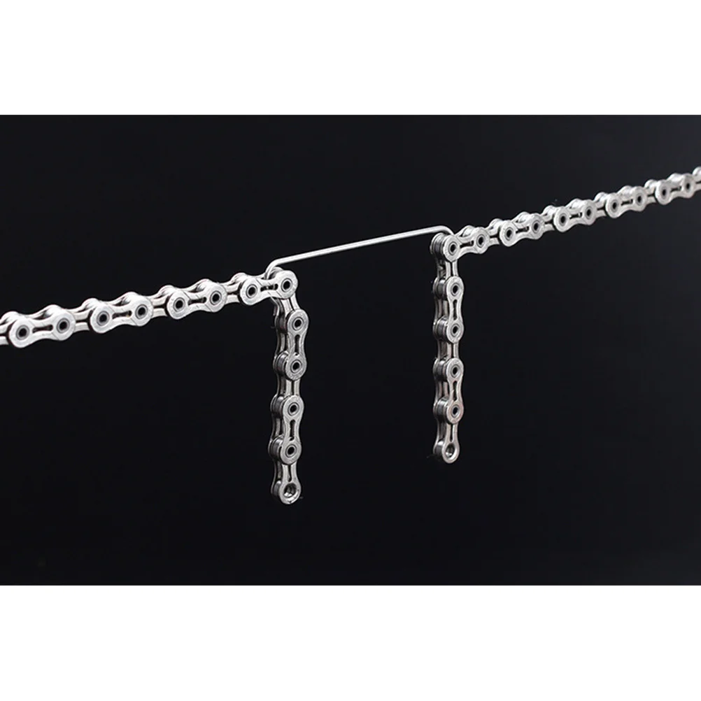 2pcs Bike Chain Hook Joint Hook Chain Repair Tools Chain Connecting Aid Tool Accessories Silver
2pcs Bike Chain Hook Joint Hook Chain Repair Tools Chain Connecting Aid Tool Accessories Silver