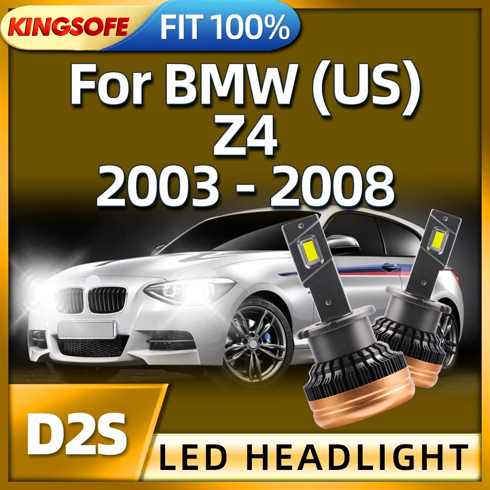 Roadsun 2Pcs Car LED Headlight D2S 45000LM Bulbs HID Lamps For BMW (US) Z4 2003 2004 2005 2006 2007 2008
Roadsun 2Pcs Car LED Headlight D2S 45000LM Bulbs HID Lamps For BMW (US) Z4 2003 2004 2005 2006 2007 2008