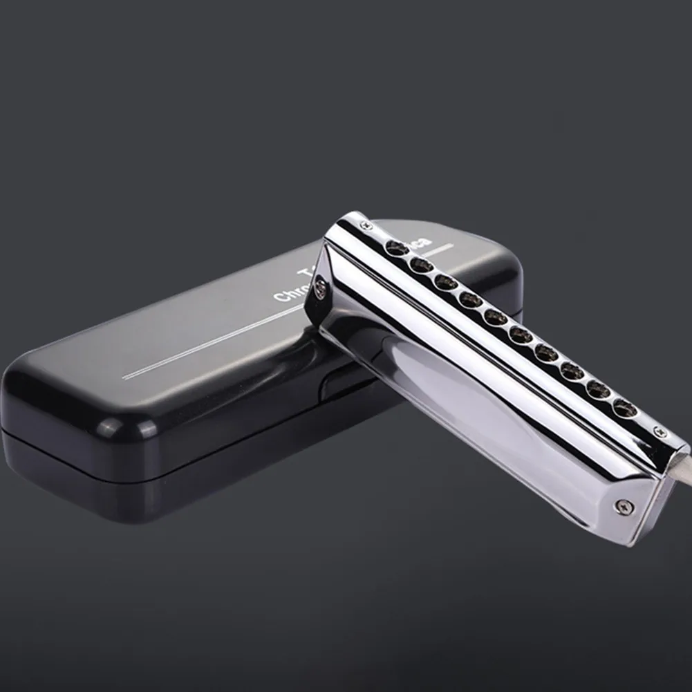 Easttop Professional Chromatic Harmonica Key Of C 10 Holes 40Tones Mouth Organ Portable Pocket Harmonica Musical Instruments
Easttop Professional Chromatic Harmonica Key Of C 10 Holes 40Tones Mouth Organ Portable Pocket Harmonica Musical Instruments