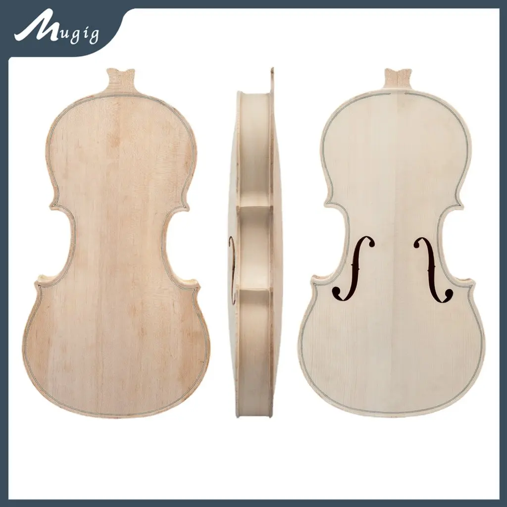Mugig No paint Unfinished 4/4 Violin DIY 4 Strings Handmade Natural Color with Accessories
Mugig No paint Unfinished 4/4 Violin DIY 4 Strings Handmade Natural Color with Accessories