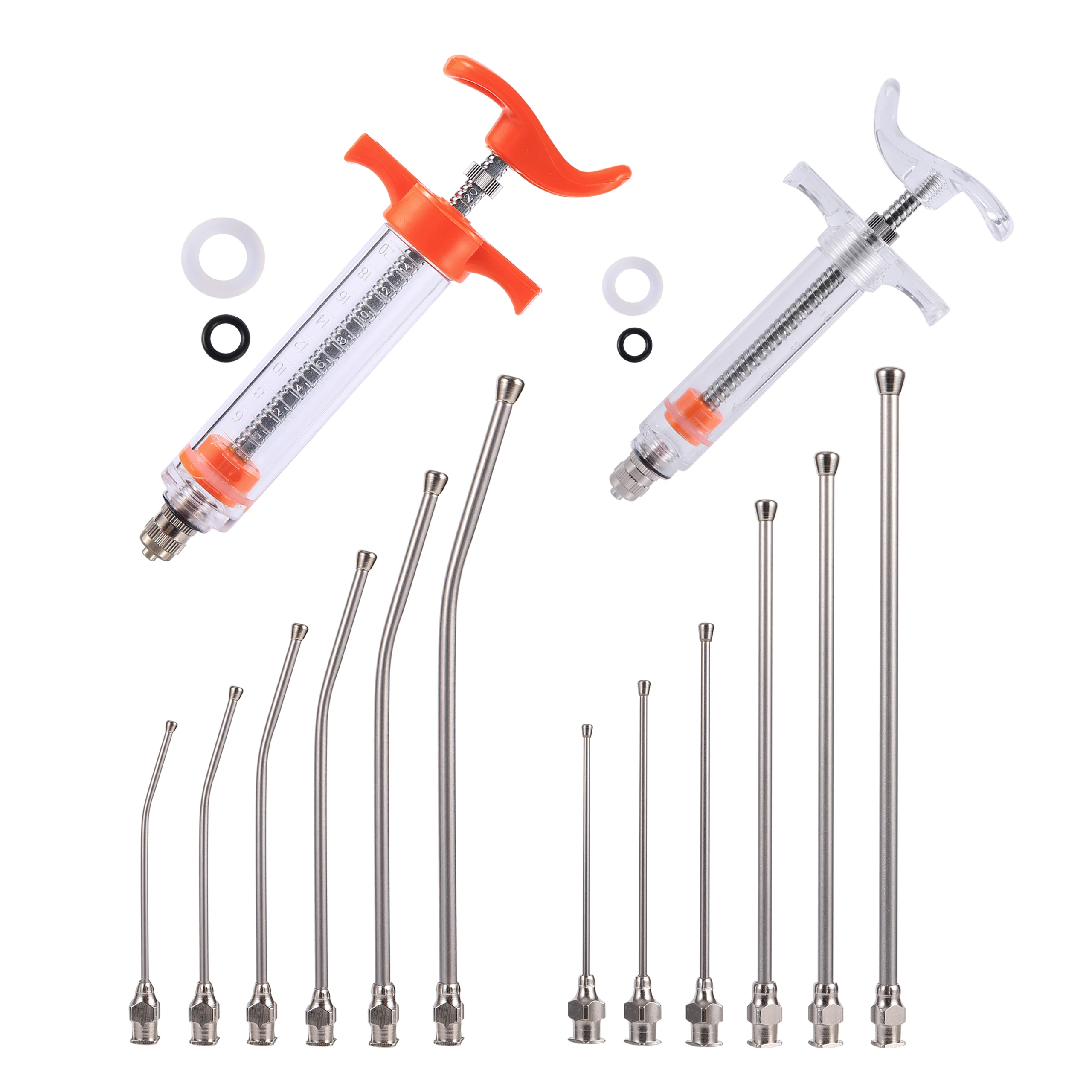 10ml/20ml Birds Feeding Syringe Kit With 6 Pcs Curved Gavage Tubes Bird Feeding Feed Medicine Supplies Pets feeding supplies 
10ml/20ml Birds Feeding Syringe Kit With 6 Pcs Curved Gavage Tubes Bird Feeding Feed Medicine Supplies Pets feeding supplies