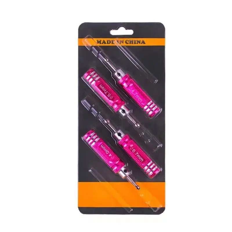 4pcs 4.0/4.7/5.7/6.7mm Ball Head Reamer Driver Repair Tools Kit For RC Model Tool Parts Accessories
4pcs 4.0/4.7/5.7/6.7mm Ball Head Reamer Driver Repair Tools Kit For RC Model Tool Parts Accessories