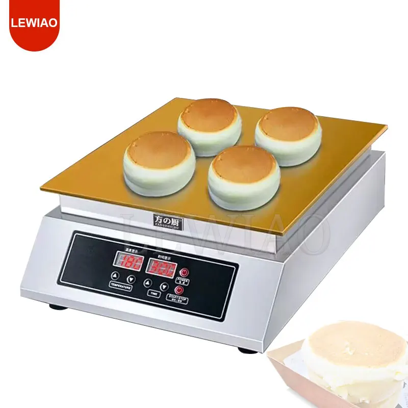 Single Plate Commercial Souffle Pastry Pan Cake Equipment Mini Pancake Maker Fluffy Souffle Machine Kitchen Appliance
Single Plate Commercial Souffle Pastry Pan Cake Equipment Mini Pancake Maker Fluffy Souffle Machine Kitchen Appliance