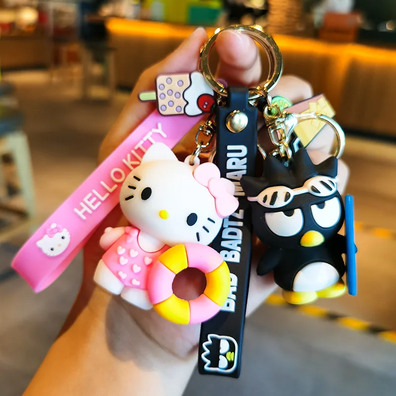 Anime Kawaii Sanrio Hello Kitty Keychain Cute Cartoon My Melody Pompompurin Cinnamoroll Schoolbag Pendant Key Ring Jewelry Gift
Anime Kawaii Sanrio Hello Kitty Keychain Cute Cartoon My Melody Pompompurin Cinnamoroll Schoolbag Pendant Key Ring Jewelry Gift