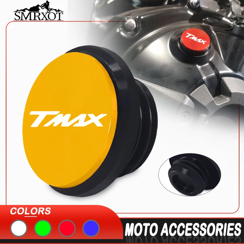 

tmax Engine Oil Cap For YAMAHA TMAX500 TMAX530 DX SX TMAX560 TECH MAX 2008-2024 Motorcycle Oil Cap Bolt Screw Protection Cover