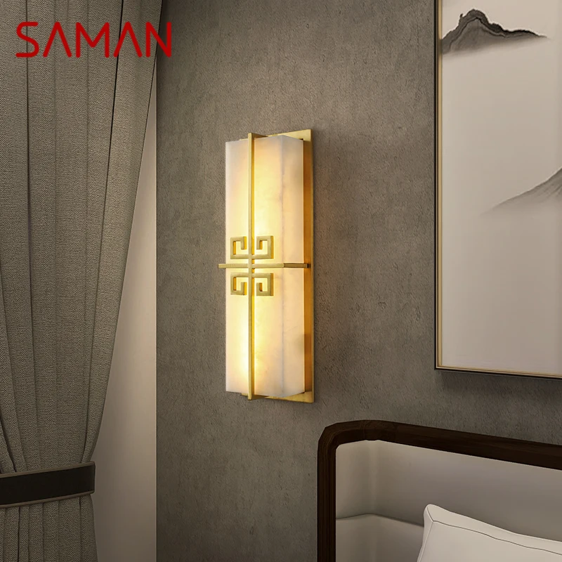 SAMAN Brass Wall светильник светодиодный современный роскошный мраморный интерьер для дома, спальни, гостиной, коридора
SAMAN Brass Wall светильник светодиодный современный роскошный мраморный интерьер для дома, спальни, гостиной, коридора