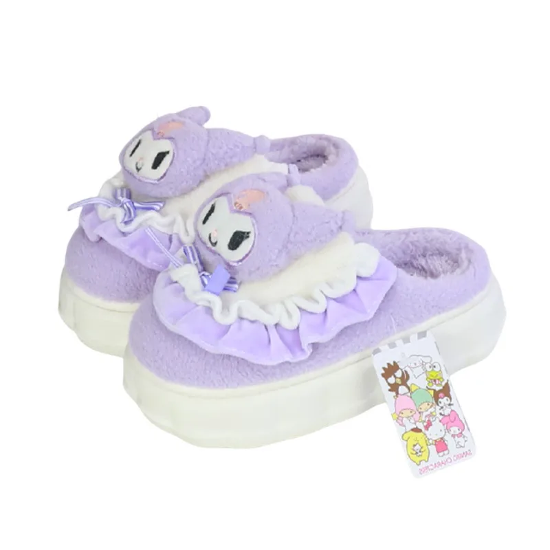 Sanrios Kawaii Cartoon Cinnamoroll Cotton Slippers Autumn and Winter Bedroom Indoor Warm Non-Slip Floor Female Peripherals
Sanrios Kawaii Cartoon Cinnamoroll Cotton Slippers Autumn and Winter Bedroom Indoor Warm Non-Slip Floor Female Peripherals