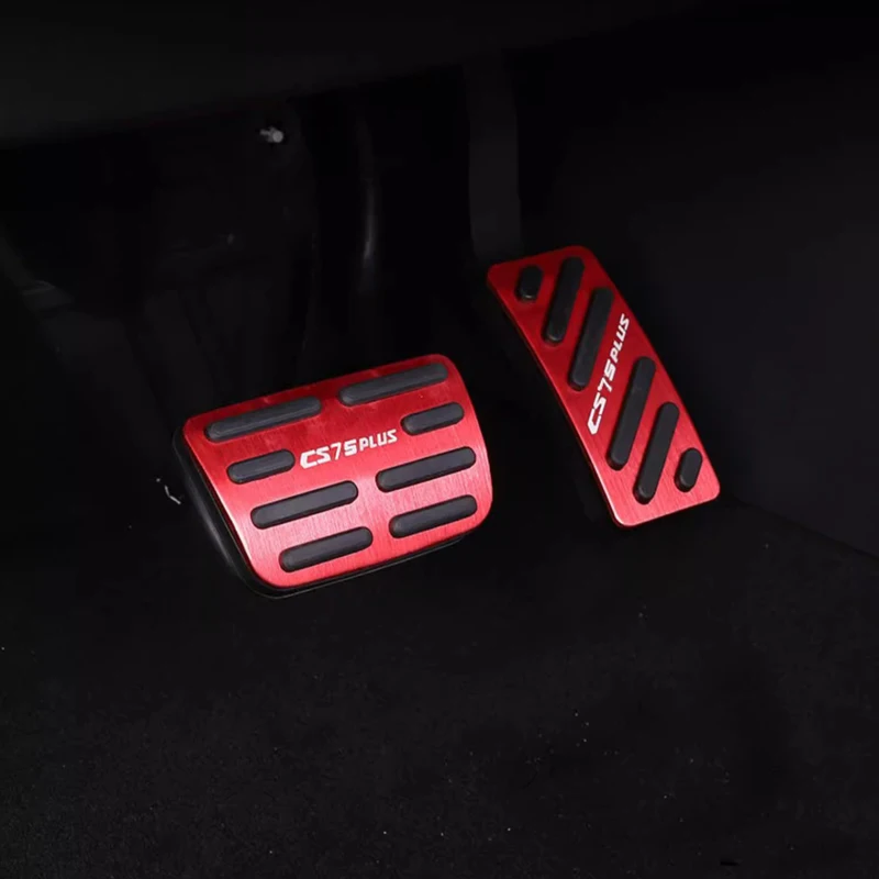 For Changan CS75 Plus 2023 Aluminum Accelerator Pedal Anti-Slip Sleeve Brake Pedal Anti-Wear Pad Without Drilling Installation
For Changan CS75 Plus 2023 Aluminum Accelerator Pedal Anti-Slip Sleeve Brake Pedal Anti-Wear Pad Without Drilling Installation