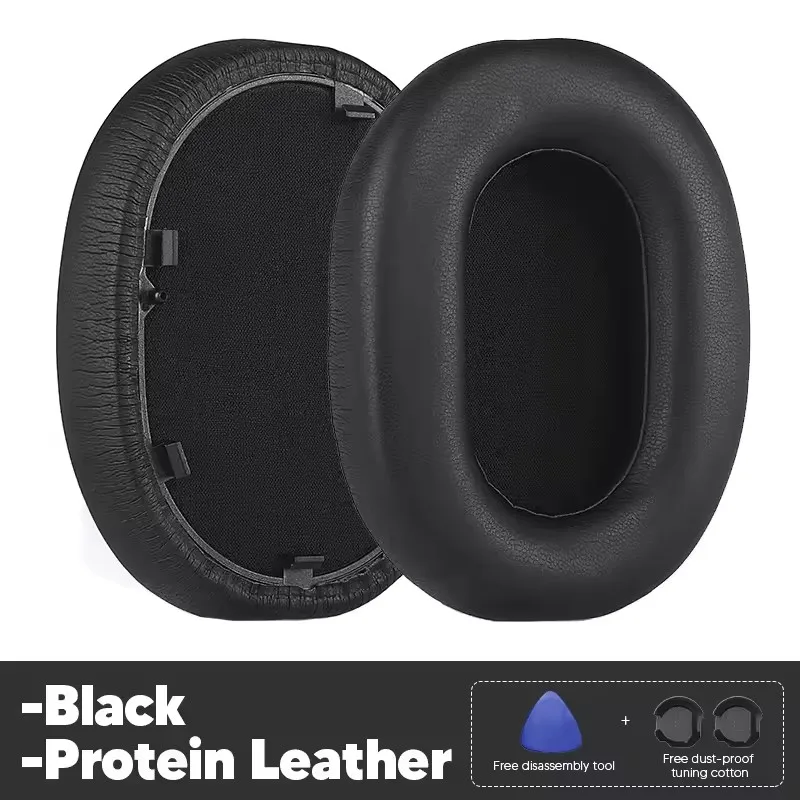 Replacement Ear Pads For Sony WH 1000XM5 Headphone Accessories Earpads Headset Ear Cushion Repair Parts Protein Leather Replacement Ear Pads For Sony WH 1000XM5 Headphone Accessories Earpads Headset Ear Cushion Repair Parts Protein Leather