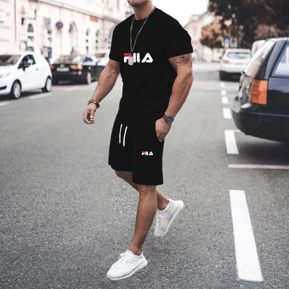 2024 Fashion men's quick-drying summer sports short-sleeve suit season fashion casual two-piece Korean slim youth print
2024 Fashion men's quick-drying summer sports short-sleeve suit season fashion casual two-piece Korean slim youth print