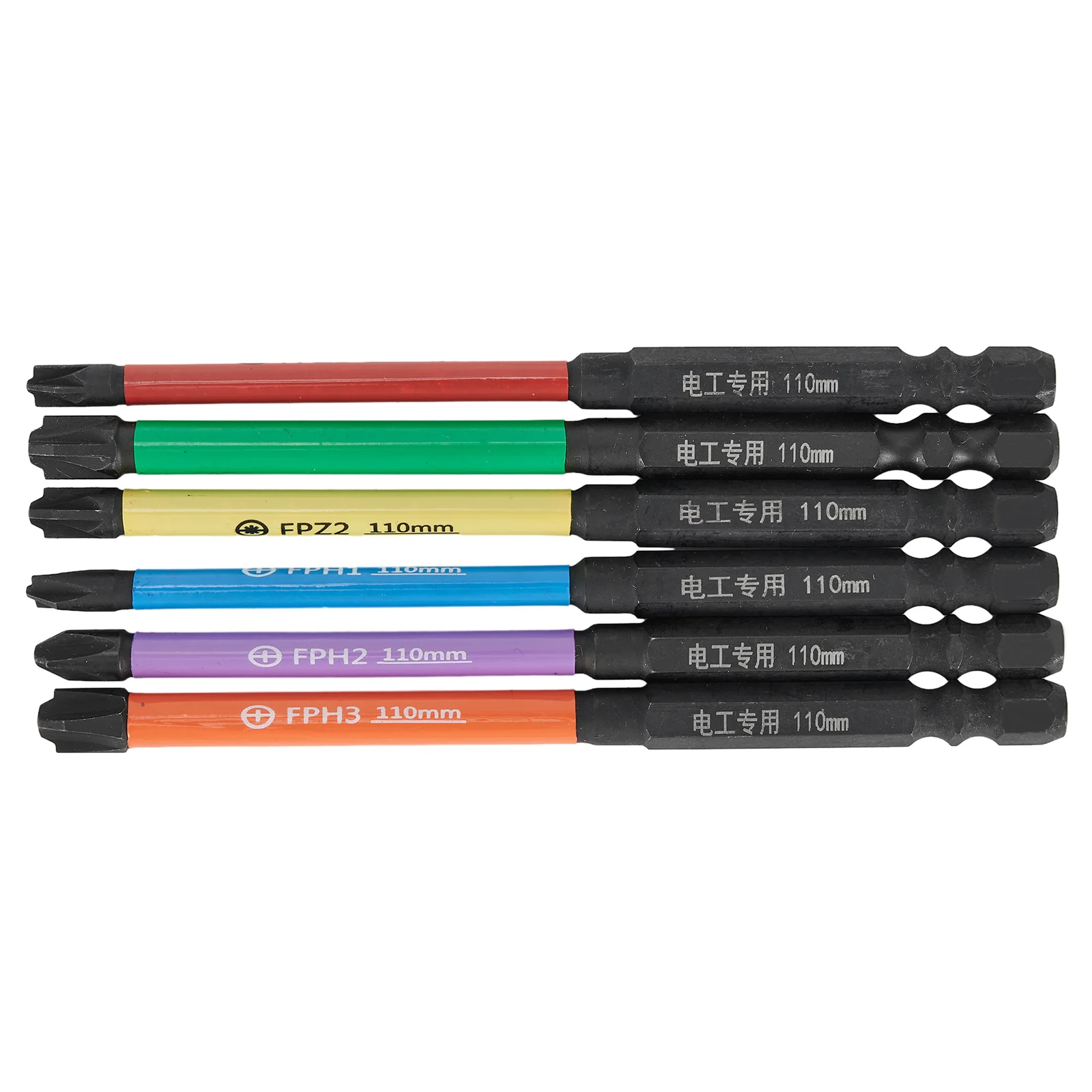 Durable And Practical High Quality Outdoor Screwdriver Bits 6 Pcs/set Alloy Steel FPH1/FPH2/FPH3/FPZ1/FPZ2/FPZ3
Durable And Practical High Quality Outdoor Screwdriver Bits 6 Pcs/set Alloy Steel FPH1/FPH2/FPH3/FPZ1/FPZ2/FPZ3