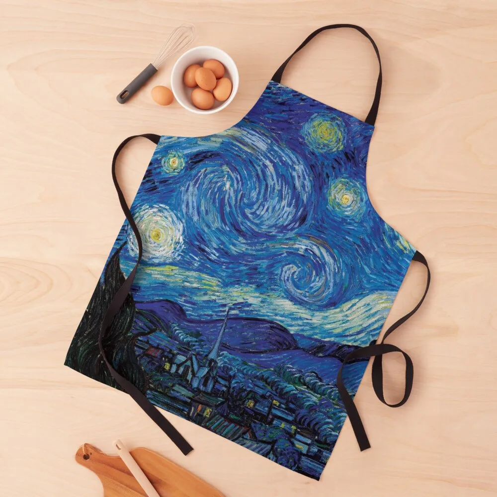 Vincent Van Gogh - Starry Night Apron For Cooking Useful Things For Kitchen Kitchen Women Apron
Vincent Van Gogh - Starry Night Apron For Cooking Useful Things For Kitchen Kitchen Women Apron