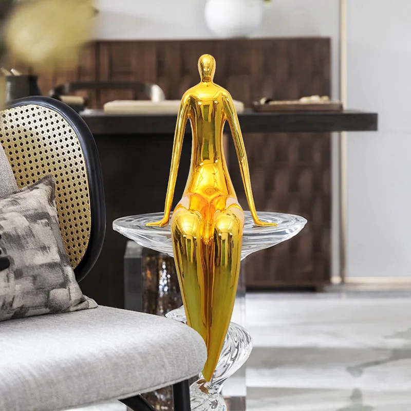 Welcome figure sculpture ornaments Hotel front desk resin art creative decorations living room floor decor
Welcome figure sculpture ornaments Hotel front desk resin art creative decorations living room floor decor