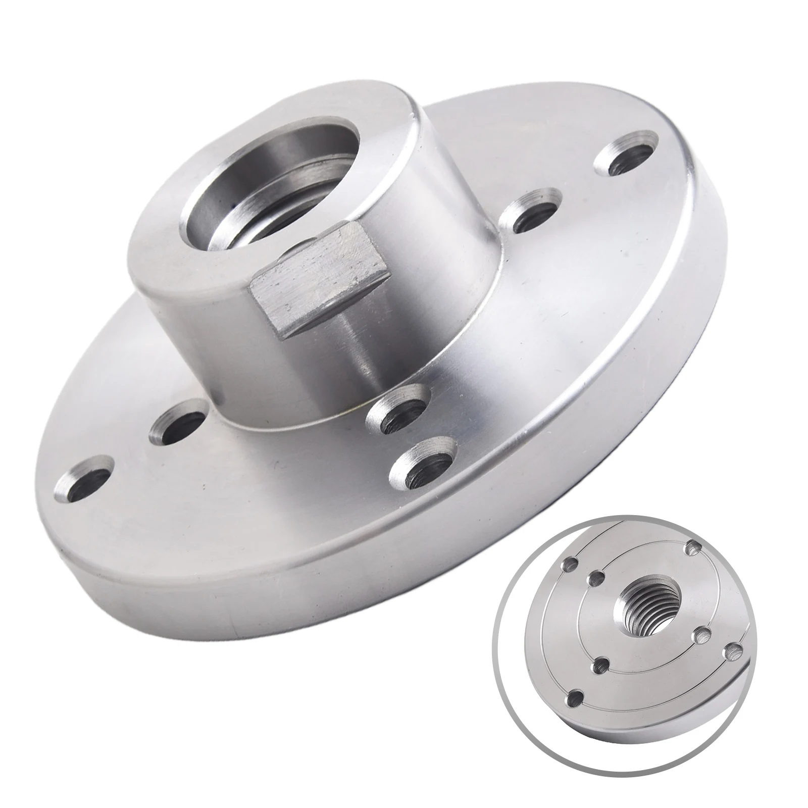 1pc Wood Lathe Face Plate Fit 1-8TPI Thread Turning Machine Chuck Flange Faceplate Silver Wood Lathe Parts Accessories
1pc Wood Lathe Face Plate Fit 1-8TPI Thread Turning Machine Chuck Flange Faceplate Silver Wood Lathe Parts Accessories