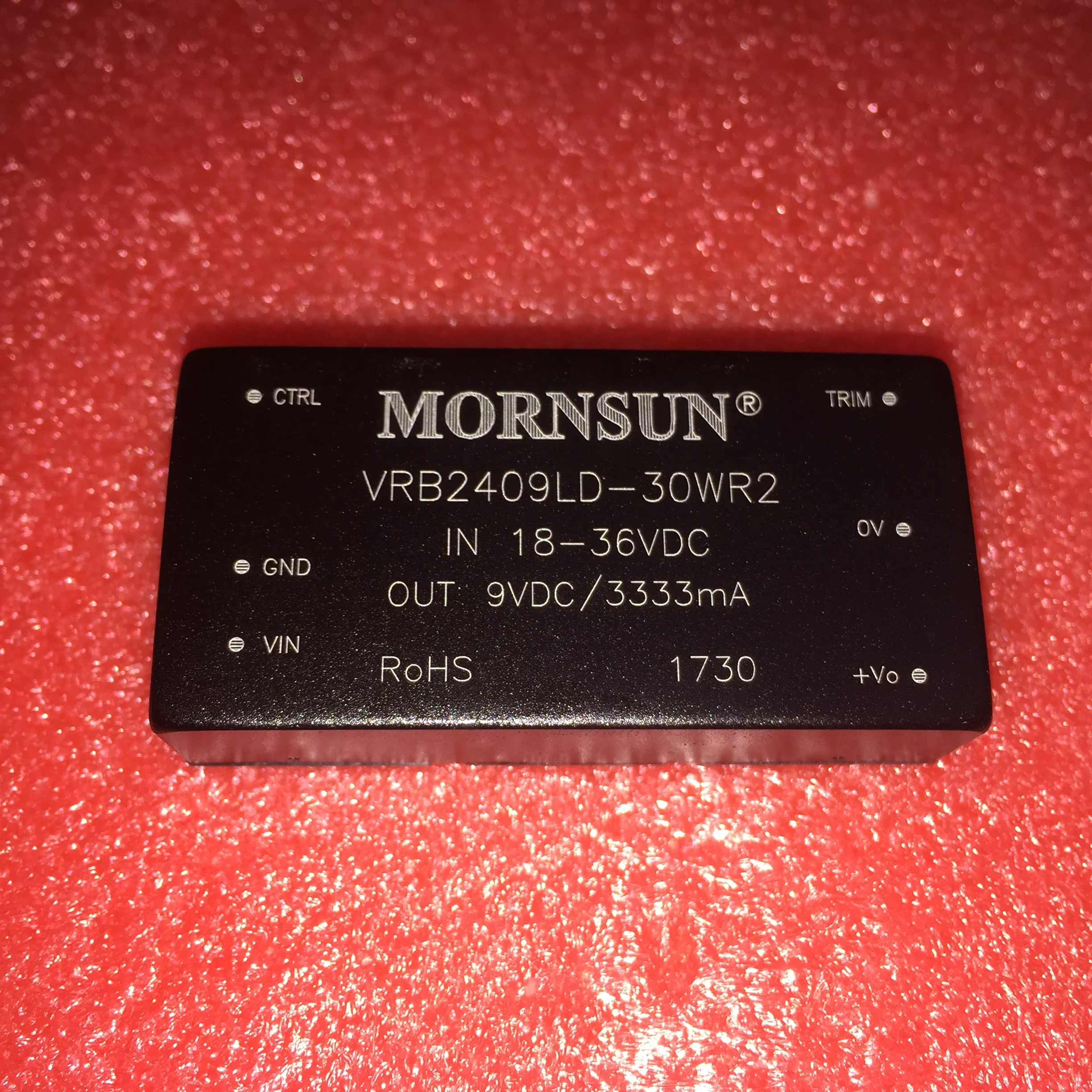 VRB2409LD-30WR3 Jinshengyang DC-DC power module 18-36V to 9V3333mA isolation regulator
VRB2409LD-30WR3 Jinshengyang DC-DC power module 18-36V to 9V3333mA isolation regulator