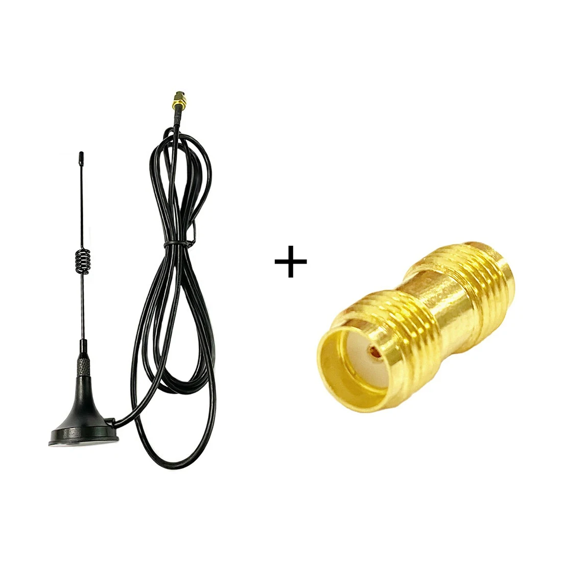 433Mhz Radio Antenna 3dbi Magnetic Base Extension Cable 1.5m SMA Male + SMA Female Switch SMA Female RF Coax Adapter Coupler
433Mhz Radio Antenna 3dbi Magnetic Base Extension Cable 1.5m SMA Male + SMA Female Switch SMA Female RF Coax Adapter Coupler