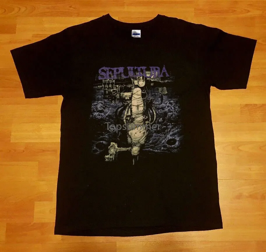 Vintage Sepultura Chaos Ad 1993 Tour Slayer Sarcofago T Shirt Reprint 2019 Latest Men T Shirt Fashion
Vintage Sepultura Chaos Ad 1993 Tour Slayer Sarcofago T Shirt Reprint 2019 Latest Men T Shirt Fashion