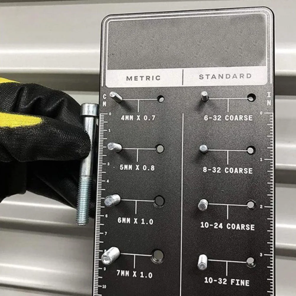 28Size Bolt And Nut Identifier Gauge Measurement Tool Bolt Size Thread Gauge Measuring Gauging Tools Workshop Equipmen Hand Tool
28Size Bolt And Nut Identifier Gauge Measurement Tool Bolt Size Thread Gauge Measuring Gauging Tools Workshop Equipmen Hand Tool